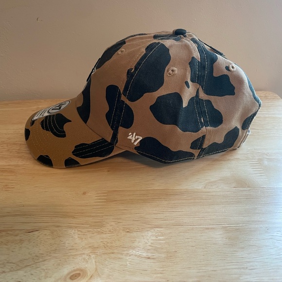 New NFL 47 Dallas Cowboys Brown Rosette Clean Up Women’s Adjustable Cap Hat - Picture 2 of 13